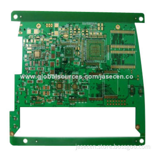 4-layer BGA Immersion Gold PCBs with Green Solder Mask